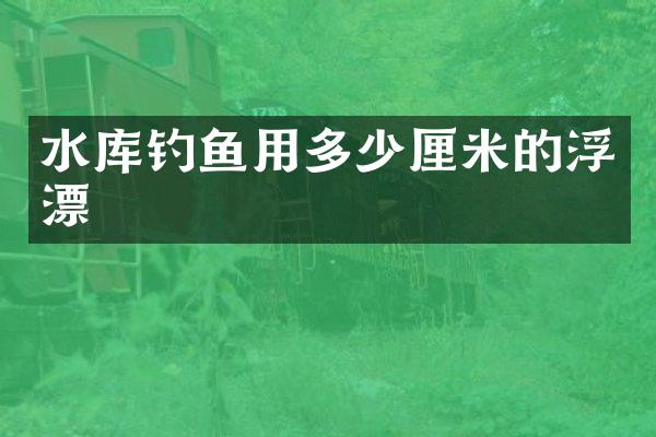 水库钓鱼用多少厘米的浮漂