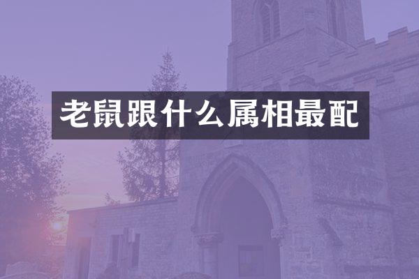 老鼠跟什么属相最配