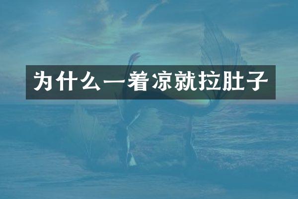 为什么一着凉就拉肚子