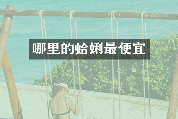 哪里的蛤蜊