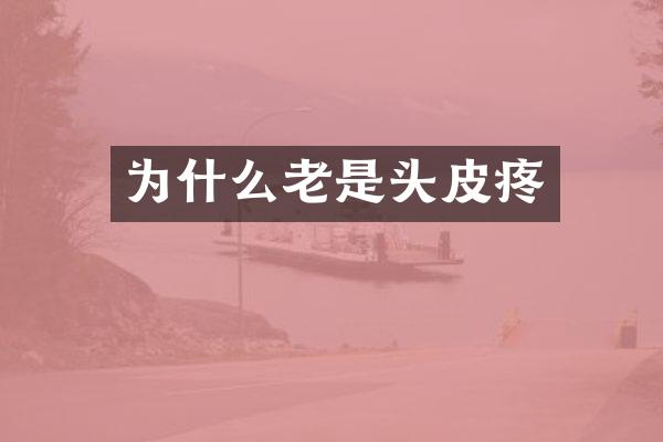 为什么老是头皮疼