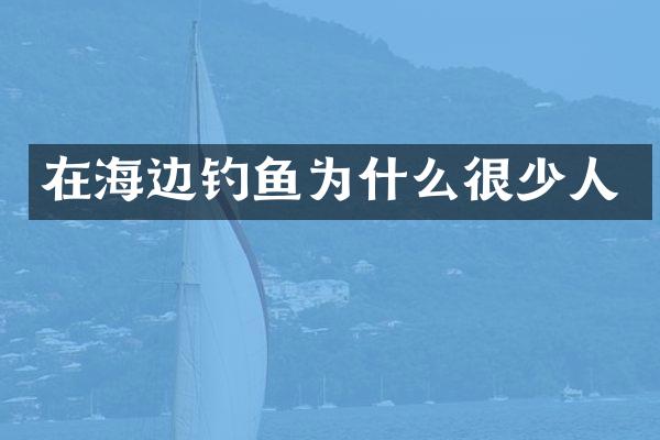 在海边钓鱼为什么很少人