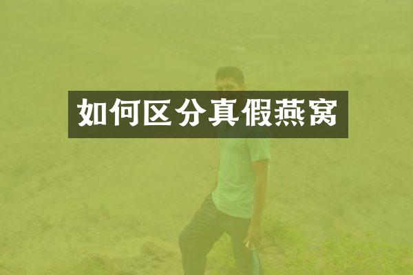 如何区分真假燕窝