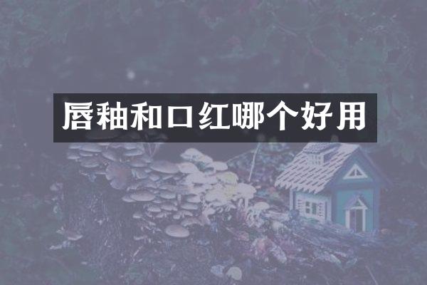 唇釉和口红哪个好用