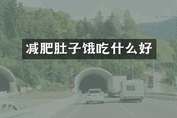 减肥肚子饿吃什么好