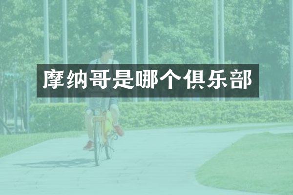摩纳哥是哪个俱乐部