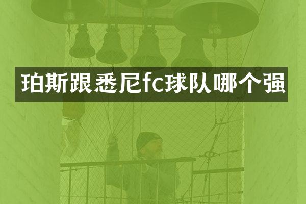 珀斯跟悉尼fc球队哪个强