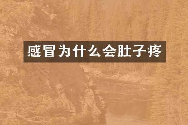 感冒为什么会肚子疼