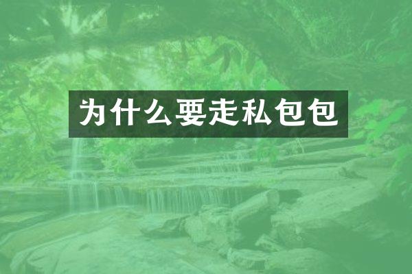 为什么要包包