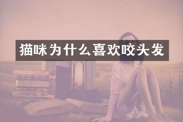 猫咪为什么喜欢咬头发