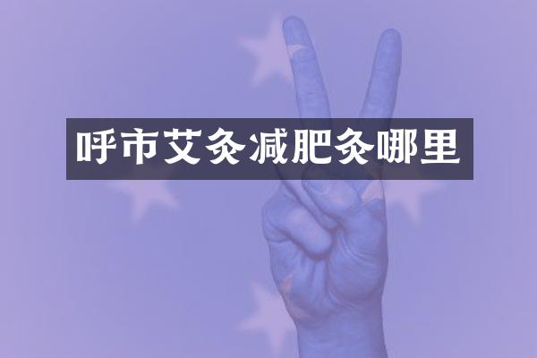 呼市艾灸减肥灸哪里