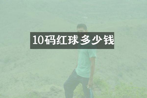 10码红球多少钱