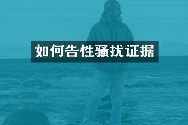 如何告证据