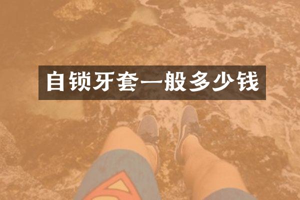 自锁牙套一般多少钱