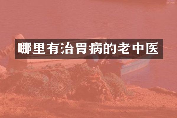 哪里有治胃病的老中医