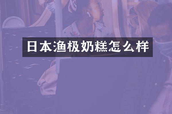 日本渔极奶糕怎么样