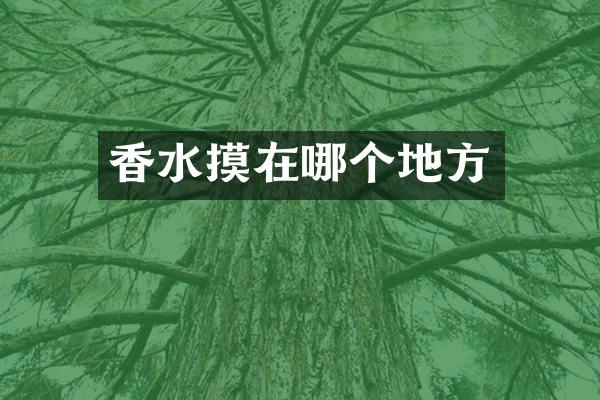 香水摸在哪个地方