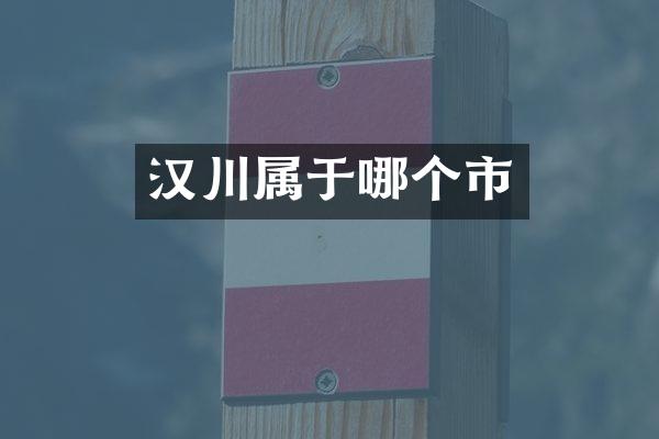 汉川属于哪个市