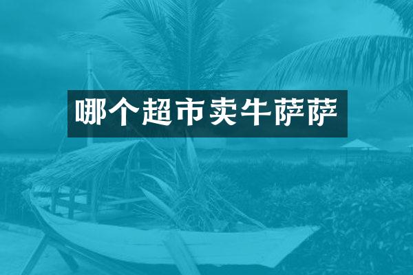 哪个超市卖牛萨萨