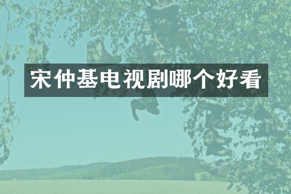 宋仲基电视剧哪个好看
