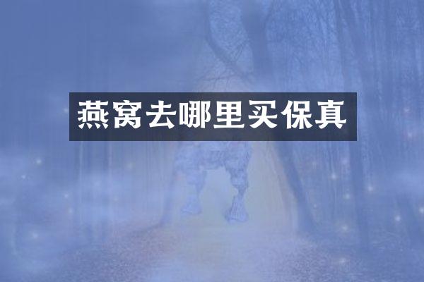 燕窝去哪里买保真