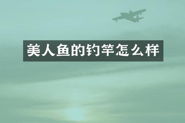 美人鱼的钓竿怎么样