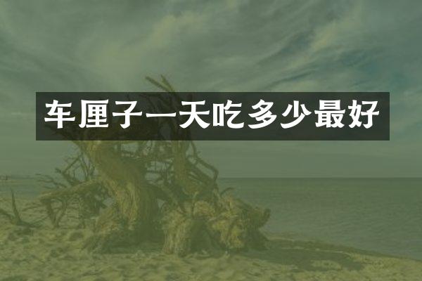 车厘子一天吃多少最好